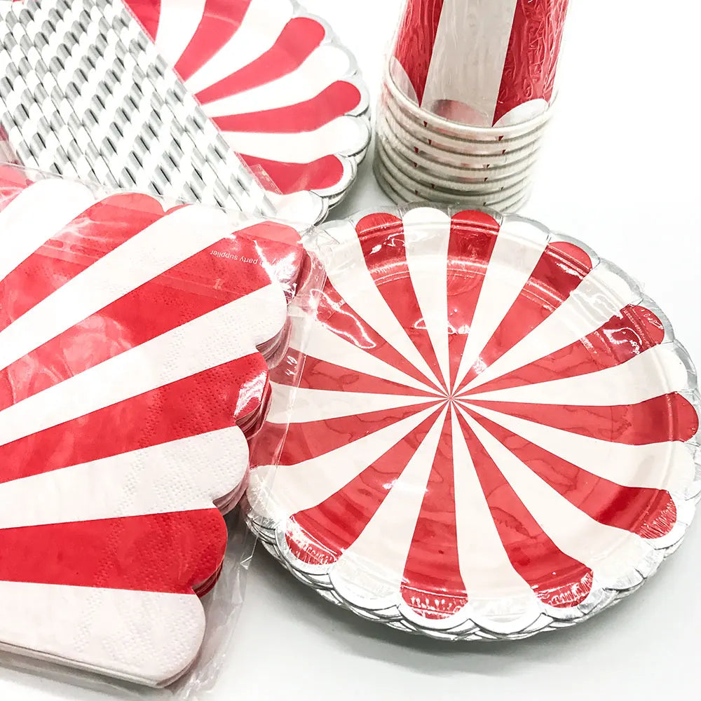 Circus Style Tableware Set