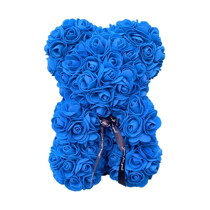 Rose Teddy Bear 25cm