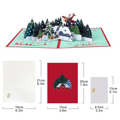 Pop Up Christmas Card