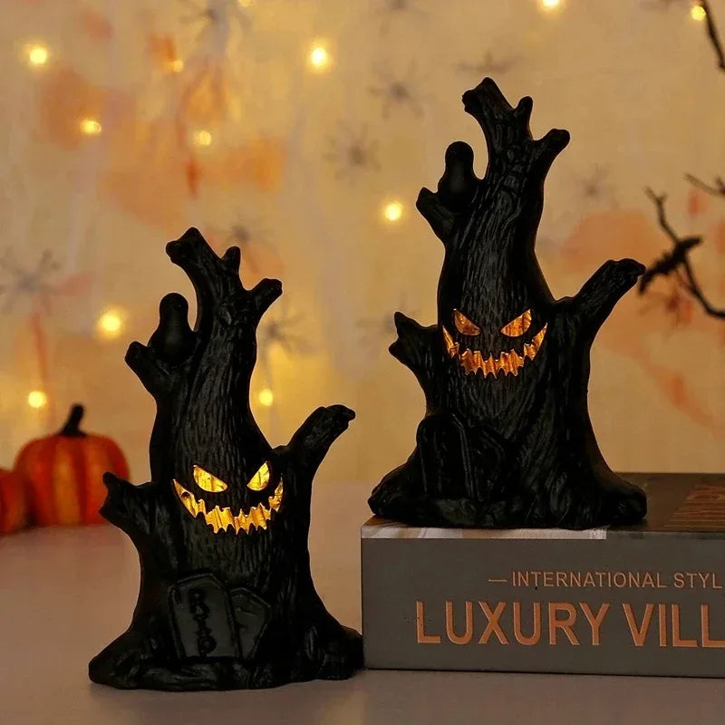 Halloween Tree Candle Holder