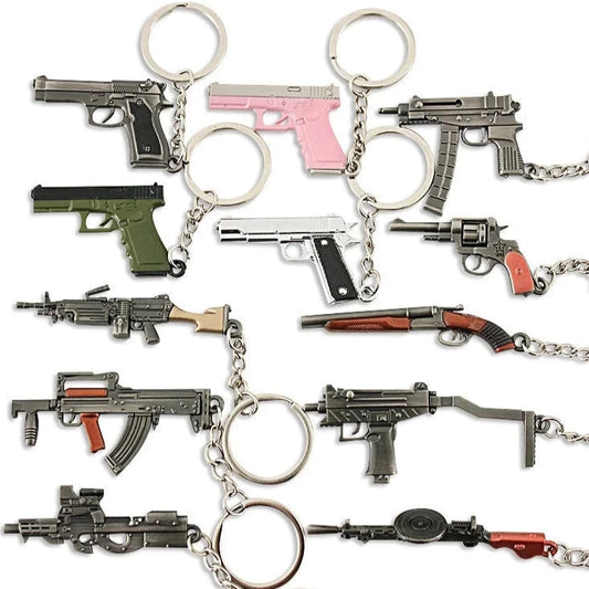 Gun Keychain