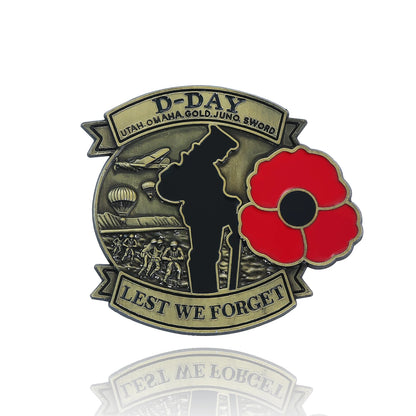 "Lest We Forget" Pin