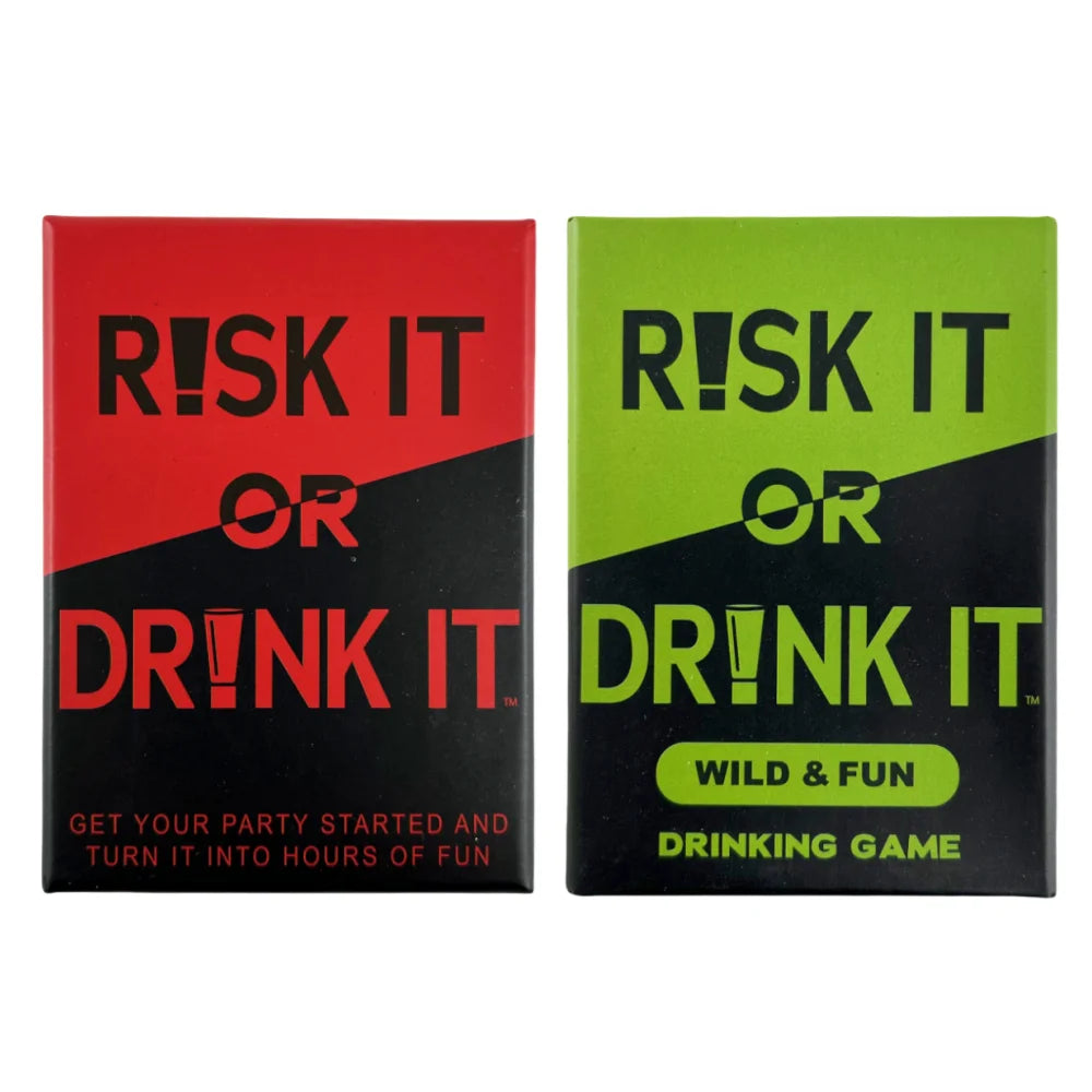 Risk It Or Drink It Card Game