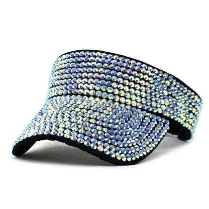 Rhinestone Sun Cap