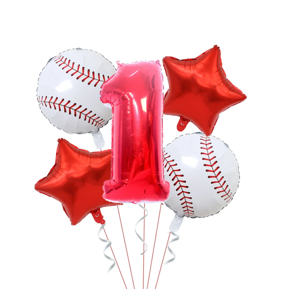 Baseball Sports Birthday Party Decoration