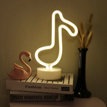 Neon Sign Light Figures