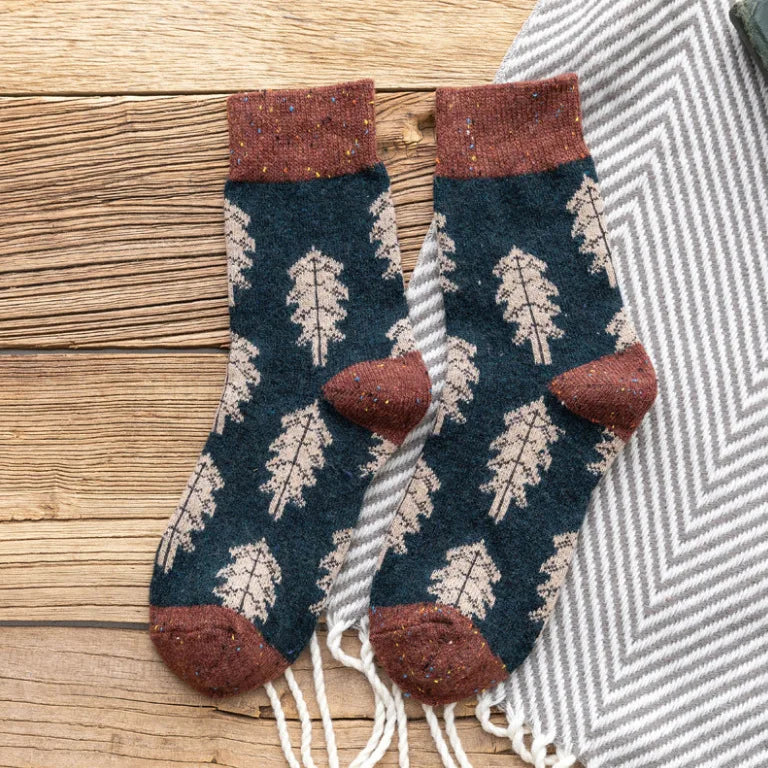 Autumn Winter Wool Socks