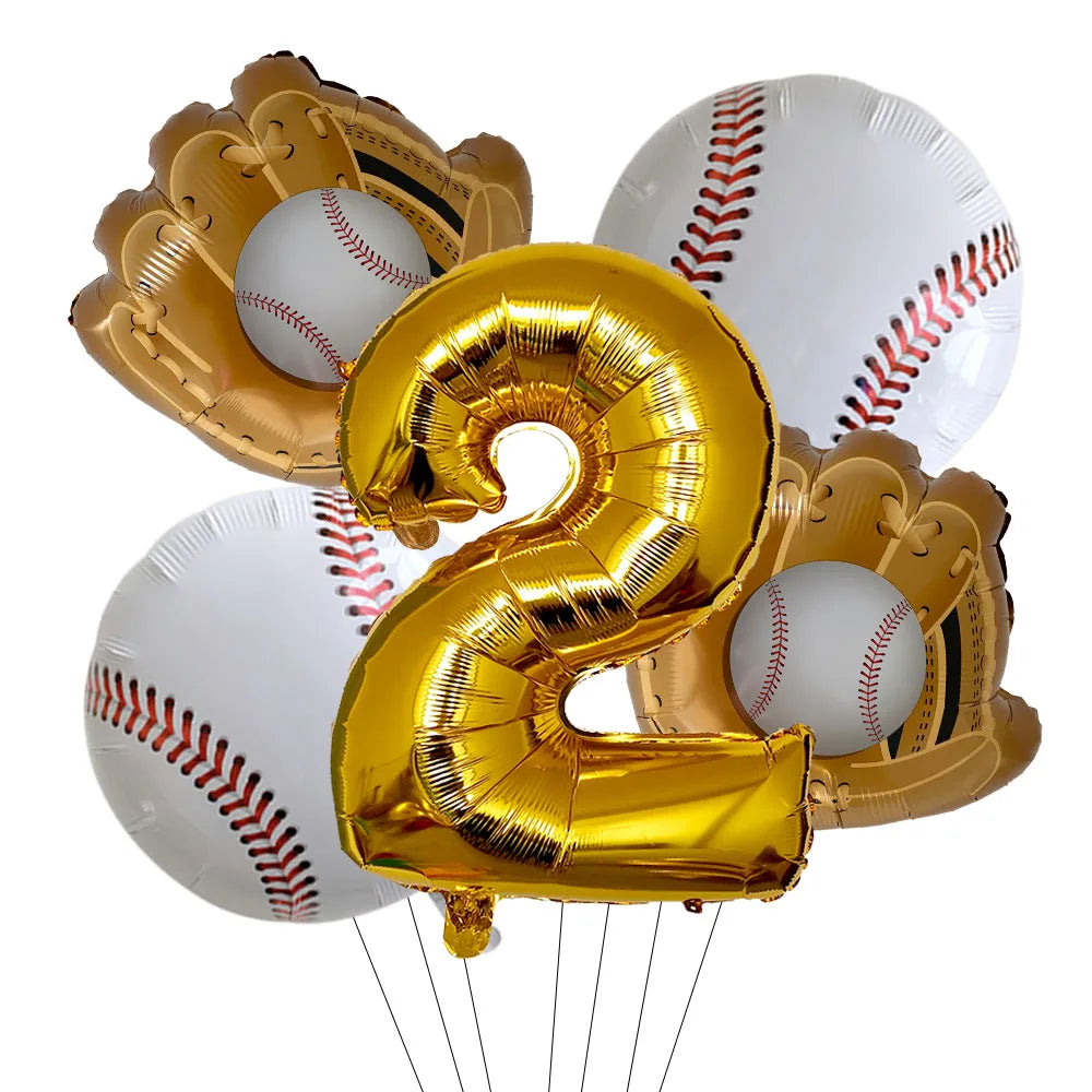 Birthday Sports Balloon Set