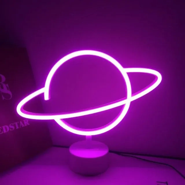 Neon Sign Light Figures