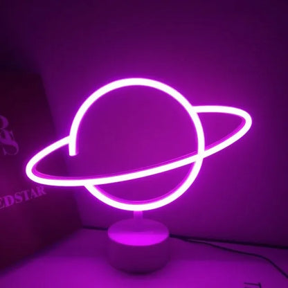 Neon Sign Light Figures