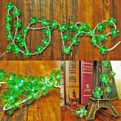 3M LED St Patrick String Lights