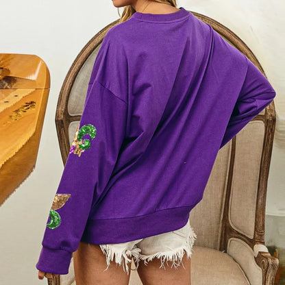 Mardi Gras Styled Hoodie