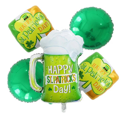 St. Patrick's Balloons 5Pcs