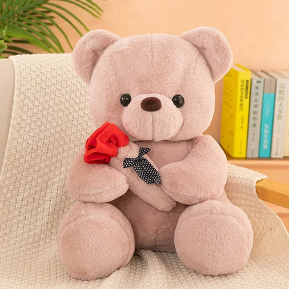 Rose Teddy Bear Plush