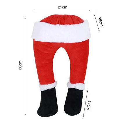 Santa Claus Leg Decoration