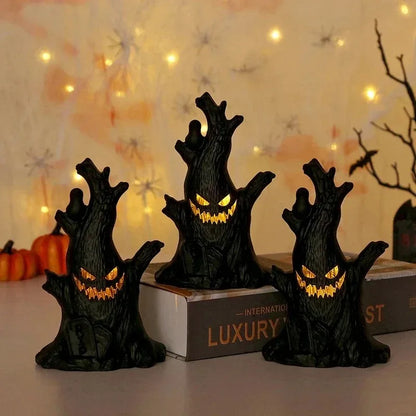 Halloween Tree Candle Holder