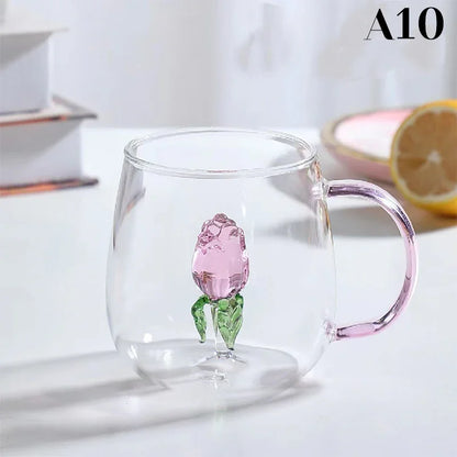 3D Glass Cup