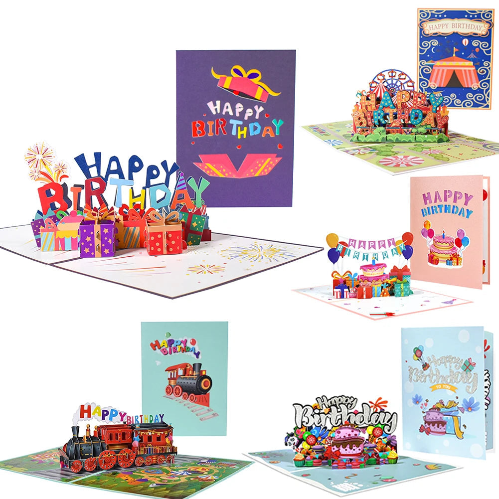 3D Birthday Pop-Up Card