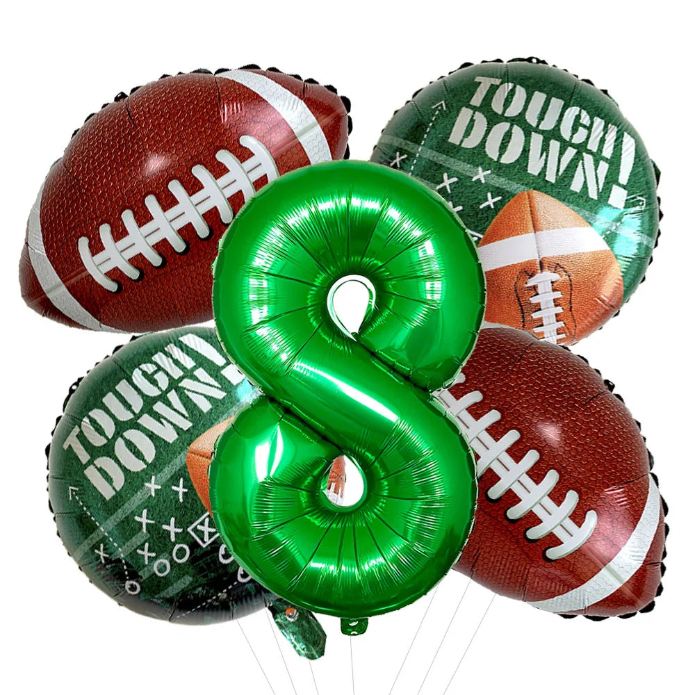 Birthday Sports Balloon Set