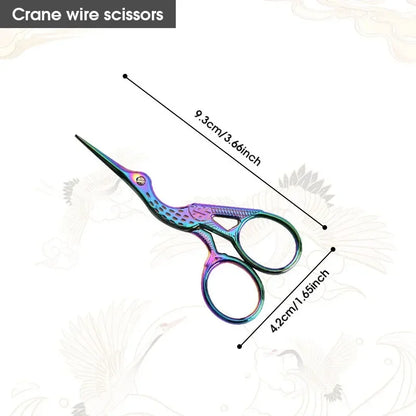 Stainless Steel Craft Bird Scissors