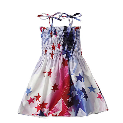 Girl Dress American Holliday Themed