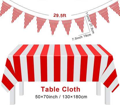 Circus Style Tableware Set