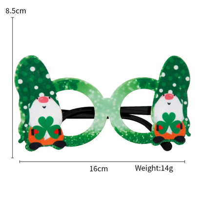 St. Patrick Shamrock Glasses