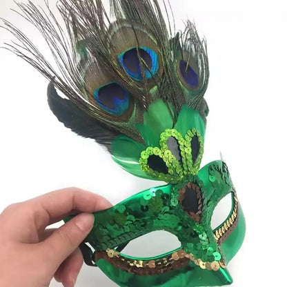 Carnival Feather Mask