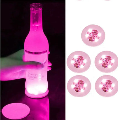 LED Coasters Light 5Pcs