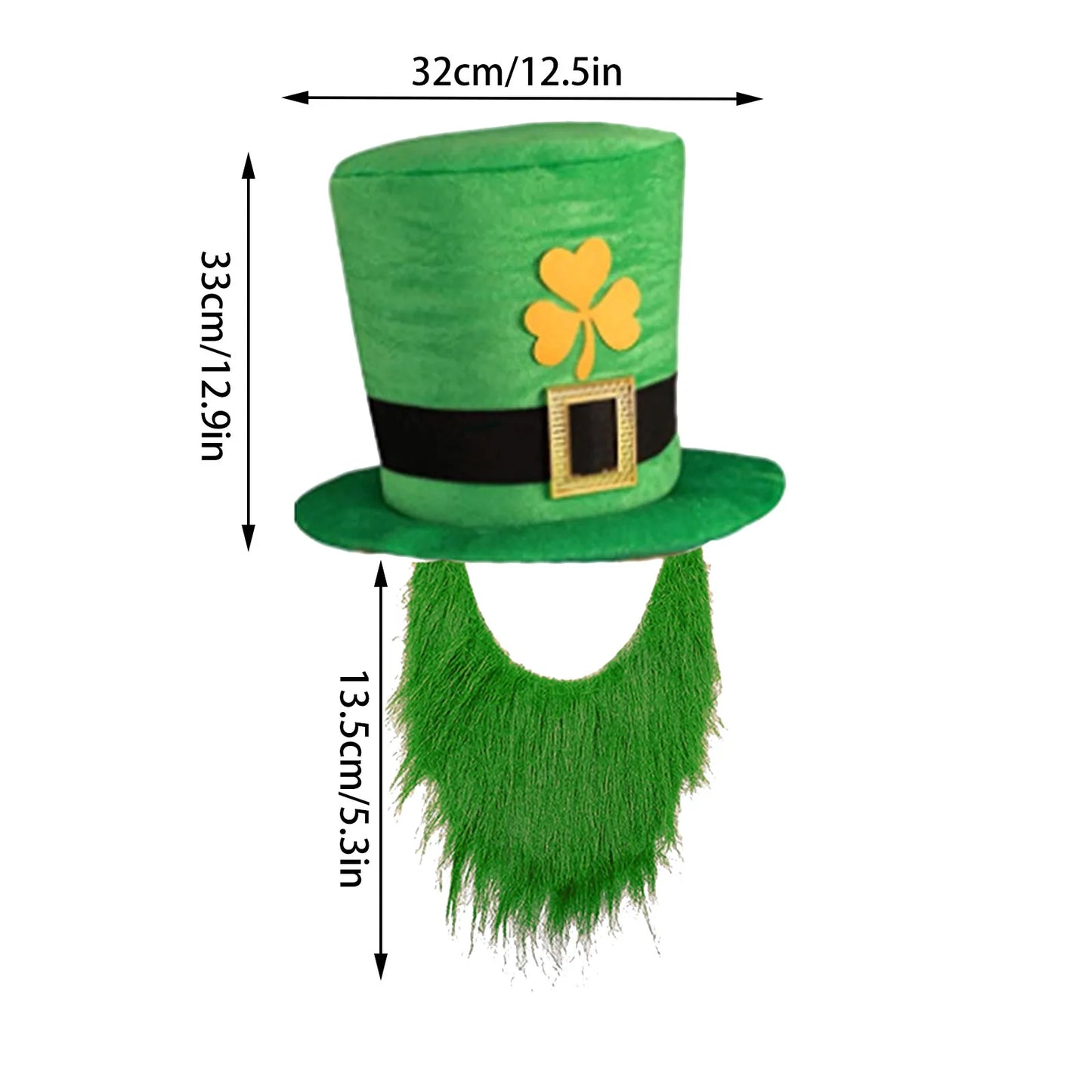 St. Patricks Day Hat With Beard