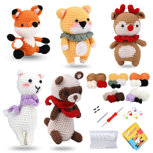 Animal Crochet Kit