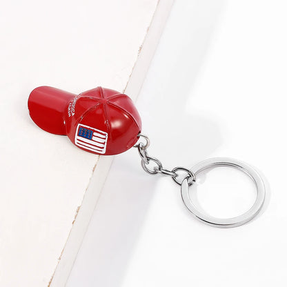 America Hat Keychain