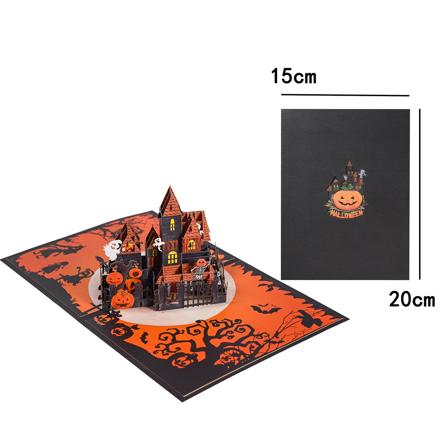 3D Halloween Pop Up Greeting Cards