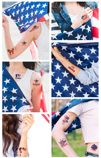 Waterproof America Tattoos