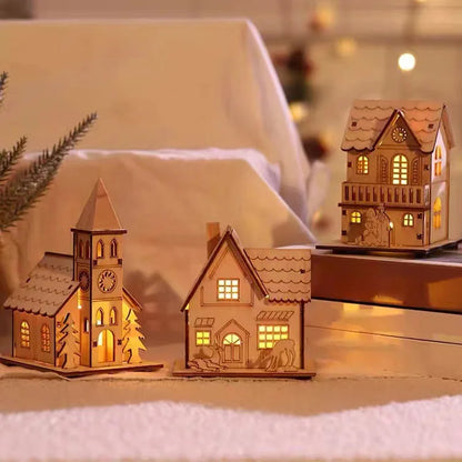 Mini Christmas DIY Wooden House