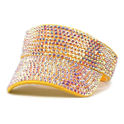 Rhinestone Sun Cap