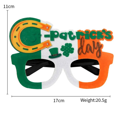 St. Patrick Shamrock Glasses