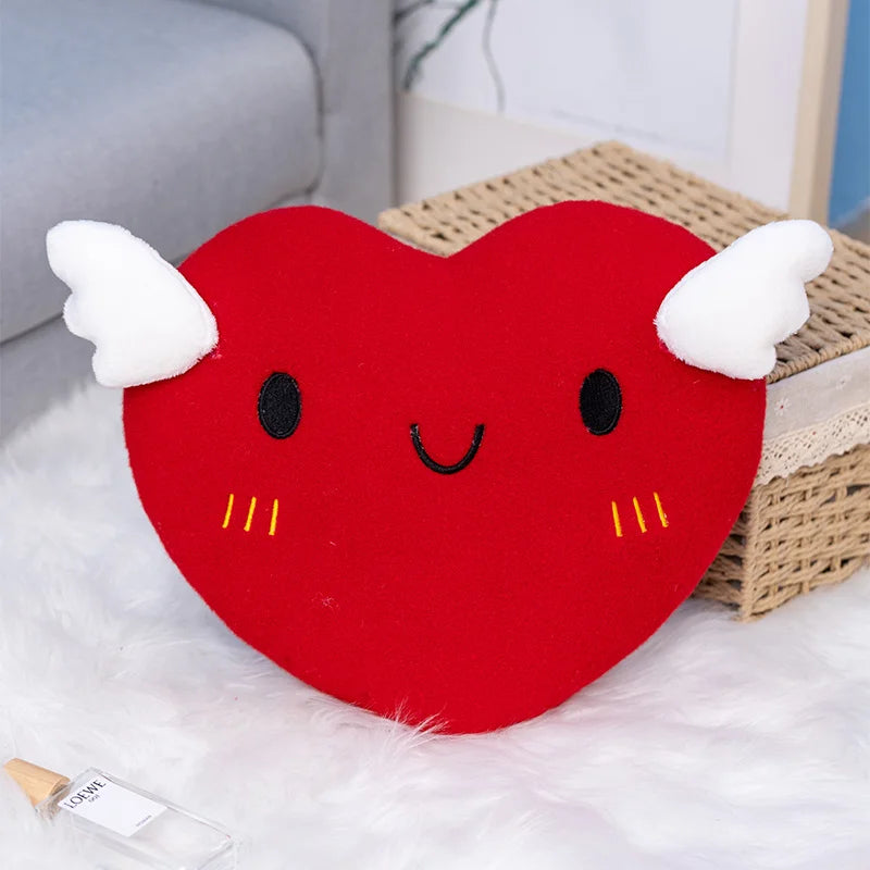 Plush Cute Heart Pillow