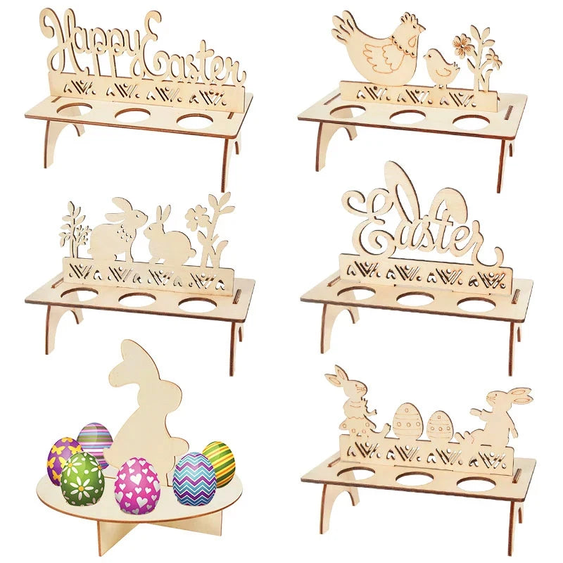 Multiple Wooden Easter Decoration