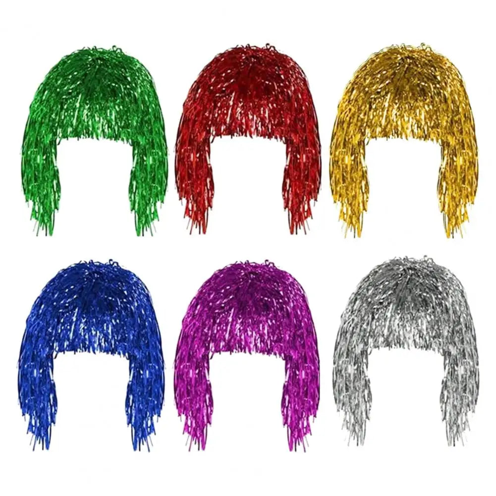 Foil Tinsel Wig