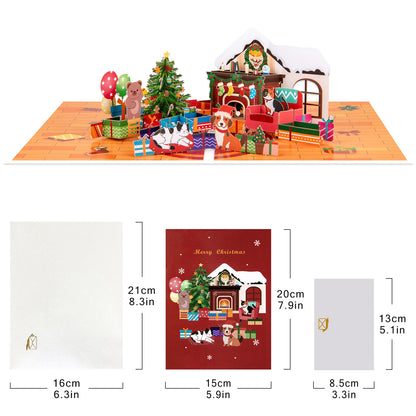 Pop Up Christmas Card