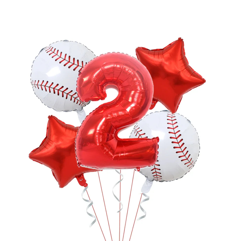 Baseball Sports Birthday Party Decoration