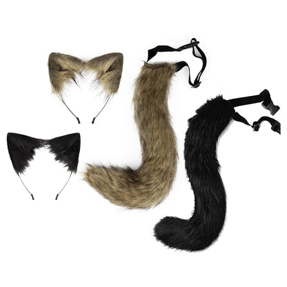 Cat/Fox Headband And Tail