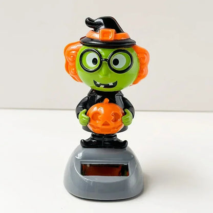 Solar Energy Halloween Bobblehead