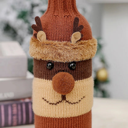 Knitted Wine Bottle Cover