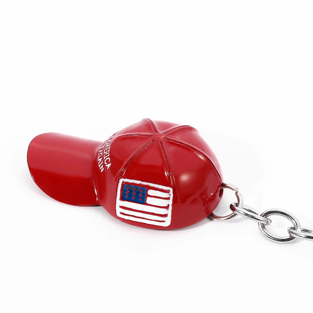 America Hat Keychain