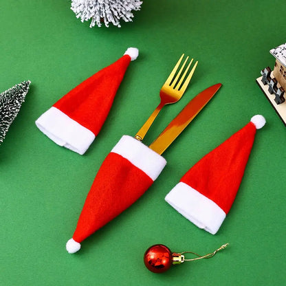 Mini Santa Decoration Hat 10Pcs