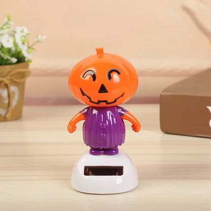 Solar Energy Halloween Bobblehead