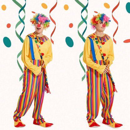 Clown Costume with Accessories