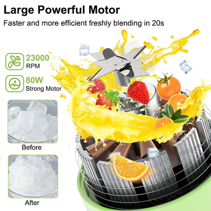 Portable Electric Fruit Blender